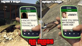 What happens after MICHAEL and TREVORS DEATH in GTA 5  NO MODS [upl. by Lleynad407]