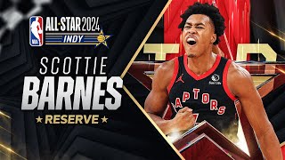 Best Plays From NBA AllStar Reserve Scottie Barnes  202324 NBA Season [upl. by Arteid]