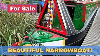 NOW SOLD  60Foot Traditional Narrowboat  Impeccable Craftsmanship [upl. by Kuster]