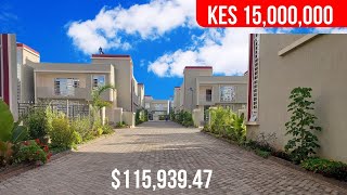 Gated community in Kitengela Spacious Affordable amp classy KES 15000000house mansion [upl. by Wesa]