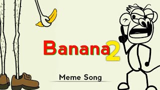 Banana2 Remix  4k Meme Song  Rico Animation x Music Zone  Best Funny Song [upl. by Airrat]