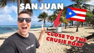 San Juan CRUISE Port Guide Make Your Own FREE Beach Excursion [upl. by Shulamith920]