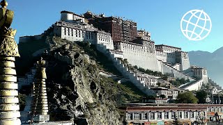 Potala Palace Lhasa Tibet Amazing Places [upl. by Aicatsue162]