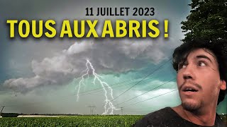 L’orage qui a fait paniquer la France chasse aux orages [upl. by Arhas]