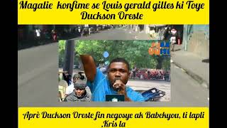 Magalie abita kinfime se Louis Gerald gilles ki asasine Duckson Oreste [upl. by Gittle]