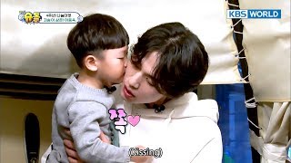 1Click Scene Daebak to LeeDongwook “Hug me I got really heavy” TROS Ep205 [upl. by Ahtibbat]