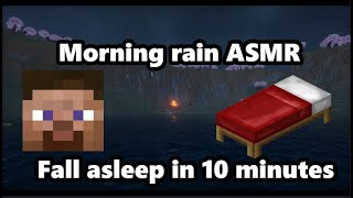 Morning Minecraft ASMR Will Make You Fall Asleep in 10 Minutes [upl. by Ahsiekat]