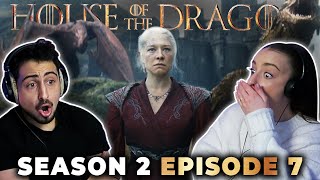 ABSOLUTELY EPIC 🔥 HOUSE OF THE DRAGON 2x7 REACTION [upl. by Freyah]