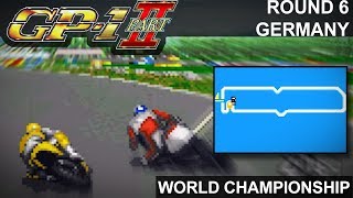 GP1 Part II SNES  World Championship  Round 6 Germany Gameplay [upl. by Frazier883]