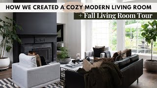 This is How to Make Modern Cozy for Fall  Full Tour [upl. by Atirec]