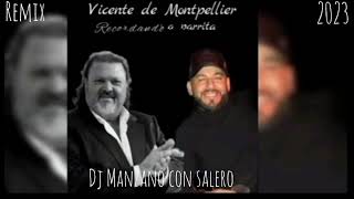 Vicente de Montpellier recordando a parrita  Remix  2023 Dj Manzano con salero [upl. by Yzzik201]