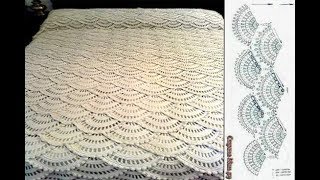 Crochet Bedspread  Free Crochet Patterns Part 14 [upl. by Durham]