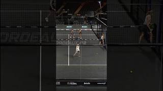 Caldera’s dropshot was too smooth 🤯 premierpadel sports padel [upl. by Tara]