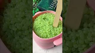 Check this wax out 😍😍😍yeelenwax asmr waxing wax hairremoval satisfying hardwax waxbeads [upl. by Ingra]