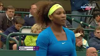 Serena Williams vs Sabine Lisicki 2012 Charleston Quarterfinal [upl. by Eenel301]