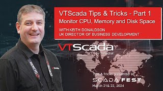 VTScada Tips amp Tricks 1  Monitor CPU Memory and Disk Space [upl. by Evelyn]