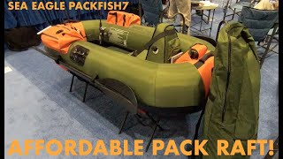 Sea Eagle PackFish7 Pro Inflatable Fishing Pack Raft at iCast 2019 [upl. by Rednasyl637]