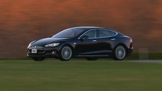 Tesla Model S 2013 quick take  Consumer Reports [upl. by Aikemit]