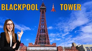 UKS EIFFEL TOWER IS AWESOME  BLACKPOOL TOWER EYE 🗼  blackpooltower blackpool travel [upl. by Mcgrath]