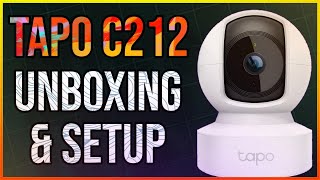 TAPO TPLINK C212 CCTV CAMERA UNBOXING amp INSTALLATION GUIDE  HOW TO USE TAPO LINK CAMERA IN HINDI [upl. by Hceicjow]