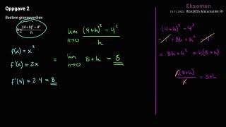 R1 Eksamen Høst 2022 Løsningsforslag Ny Læreplan [upl. by Winther151]
