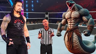 Full Match  Snake vs Roman Reigns  Iron Man Match Oct 27 2024 [upl. by Schlessel]