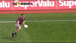 BIG HIT  GALWAY V DONEGAL 2024 ALL IRELAND FOOTBALL SEMIFINAL [upl. by Ezri]