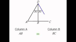 GRE Math Practice Geometry  Example 2 [upl. by Sumer123]