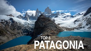 TOP 5 PLACES AND THINGS TO DO IN PATAGONIA [upl. by Anawahs343]