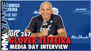 Glover Teixeira Jan Blachowicz title fight not all or nothing  UFC267 [upl. by Annahaj]