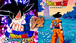 Dragon ball Sparking zero VS Dragon ball z Kakarot ¿GOTY [upl. by Ojiram]