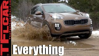 2017 Kia Sportage Snowy OffRoad amp Everything You Ever Wanted to Know Review [upl. by Idelson]