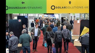 Solar Solutions International amp Duurzaam Verwarmd 2019 [upl. by Eidroj]