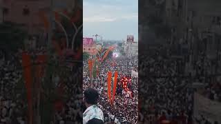 Davanagere hindu maha ganapathi 2024 davanagere dj ganapathi 2024 djdance crowd [upl. by Eniluqaj]