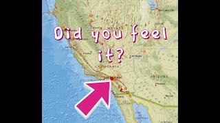 42 Earthquake Southern California WED night 1242024 [upl. by Pain]