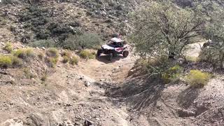 Backway to Crown King on 2 Honda Talons and a Rzr [upl. by Jennie]