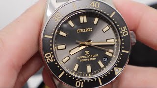 Seiko Prospex 1965 Revival Divers Tide Grey 100th Anniversary [upl. by Nickelsen]