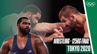 Electrifying action Wrestling mens freestyle 125kg final  Tokyo 2020 [upl. by Einon]