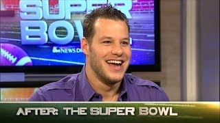 Bud Light Super Bowl Commercial 2014 Interview with Ian Rappaport [upl. by Anirad145]