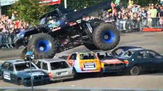 Haaksbergen accident Multiple angles  Monster truck rides on a crowd of people [upl. by Murry]