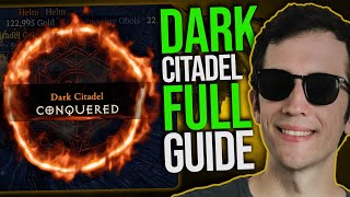 Diablo 4  THE FULL CLEAR DARK CITADEL RAID GUIDE [upl. by Cohbert623]