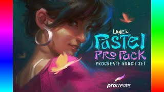 Best Procreate Brushes The Pastel Pro Pack [upl. by Lambrecht645]