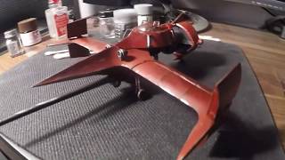 Spike Spiegels Swordfish II from Cowboy Bebop timelapse build  paint [upl. by Aeriell957]