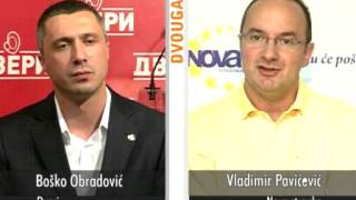 DVOUGAO 344 Boško Obradović  Vladimir Pavićević sep 2015 [upl. by Nennek519]