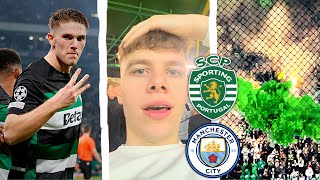 GYOKERES HAT TRICK As Sporting CP DESTROY Manchester City… [upl. by Harac75]