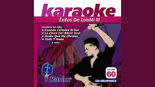 Los Muchachos de Hoy Karaoke Version [upl. by Marvel]