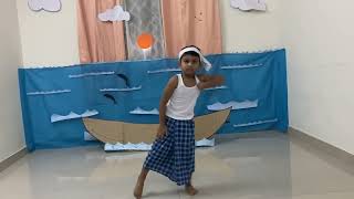 Nadan Dance with Props for Kerala Boat Song  Kuttanadan PunjayileKuttanadan Kayalile VANCHI PATTU [upl. by Annerol]