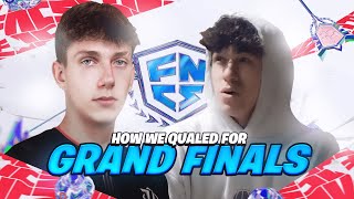 HOW WE QUALIFIED FOR FNCS GRAND FINALS 🏆 Arc [upl. by Elletnuahs76]