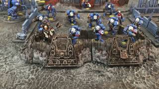 Army Showcase Matts Ultramarine 3rd Company [upl. by Frechette17]