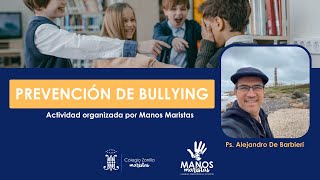 Charla quotPrevención del Bullyingquot  Psic Alejandro De Barbieri  Colegio Zorrilla Maristas [upl. by Aliuqaj64]